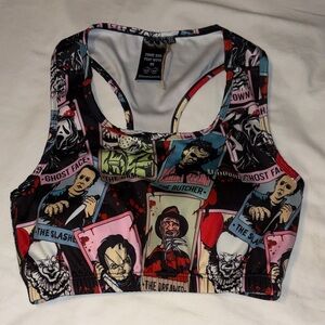 Unwonted Horror Tarot Sports Bra